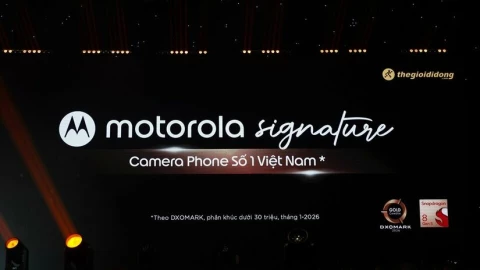 Motorola tuyên bố sở hữu camera phone số 1 Việt Nam, tái thiết lập dải sản phẩm cao cấp với bộ đôi Signature và Edge 70