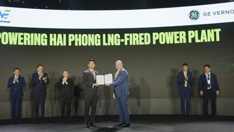 Nhà máy điện LNG VinEnergo mua tua-bin khí và máy phát điện của tập đoàn Mỹ