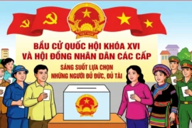 Người dân Thủ đô đã có thể tra cứu các điểm bầu cử bằng bản đồ số