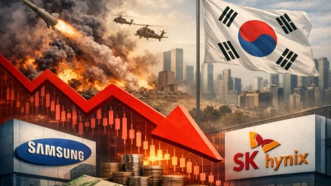 Vốn hóa Samsung và SK Hynix bốc hơi 200 tỷ USD giữa chảo lửa Trung Đông