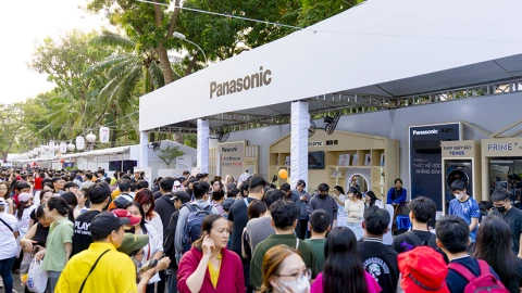 Panasonic tái hiện “góc Nhật” thu nhỏ tại lễ hội Việt Nhật