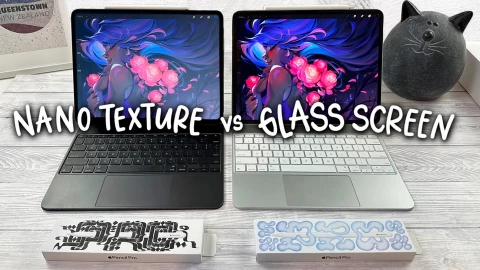 Công nghệ mặt kính chống chói Nano-texture glass là gì?
