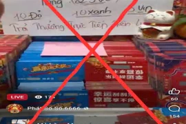 Ham trúng tiền từ 'xổ số cào online', nhiều người mất trắng hàng trăm triệu