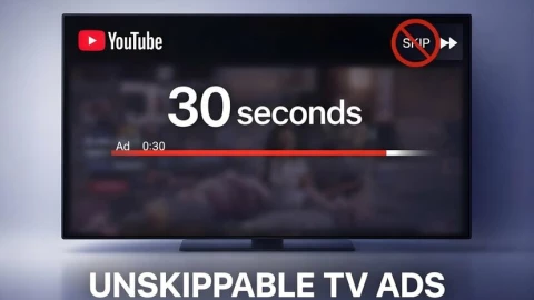 YouTube đưa quảng cáo "30 giây và không thể bỏ qua" lên tất cả TV 🤣
