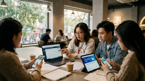 Người trẻ và cái bẫy chuyên gia tài chính online