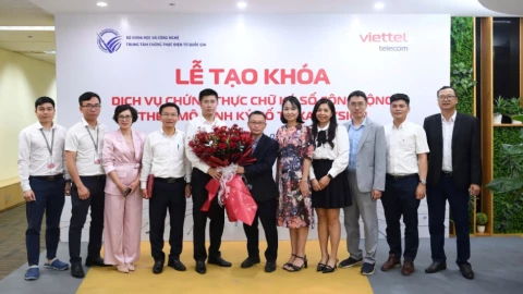 Viettel Telecom tạo khóa chứng thư số MySign, đẩy mạnh nền tảng tin cậy cho giao dịch số
