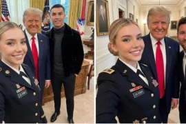 Dùng AI tạo ra nữ quân nhân Mỹ sát cánh cùng ông Trump, CR7, Messi, "lừa" được tới hơn 1 triệu người theo dõi
