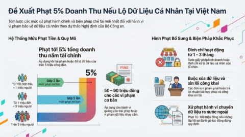 Đề xuất phạt tới 5% doanh thu nếu để lộ dữ liệu khách hàng