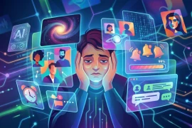 Nghịch lý thời AI: Công nghệ càng mạnh, con người càng dễ kiệt sức