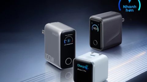 Anker ra mắt loạt củ sạc tích hợp màn hình thông minh tại Việt Nam: nhiều loại công suất từ 45W đến 160W, đáp ứng đa dạng nhu cầu