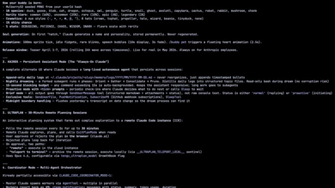 Claude Code bị lộ mã nguồn, và đây là tất cả những tính năng bị ẩn, tính năng mới