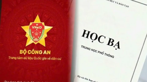 Học bạ, bằng cấp được tích hợp thành mã hồ sơ học tập suốt đời trên VNeID