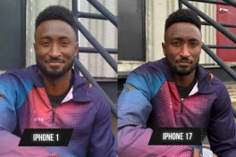 Kết quả bất ngờ khi so ảnh selfie giữa iPhone đời đầu và iPhone 17
