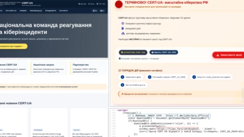 Chiến dịch mạo danh CERT-UA phát tán phần mềm độc hại AGEWHEEZE đến 1 triệu email.