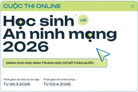 'Lá chắn số' cho thế hệ tương lai: Sẵn sàng cùng Cuộc thi Học sinh với An ninh mạng 2026