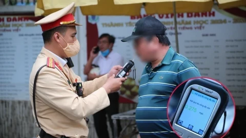 Cảnh sát giao thông có công cụ mới để xử lý vi phạm từ 1/4