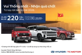 Huyndai Việt Nam bất ngờ giảm giá 100-200 triệu đồng nhiều mẫu xe