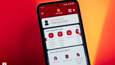 Cách tạo tờ khai quyết toán thuế trên eTax Mobile