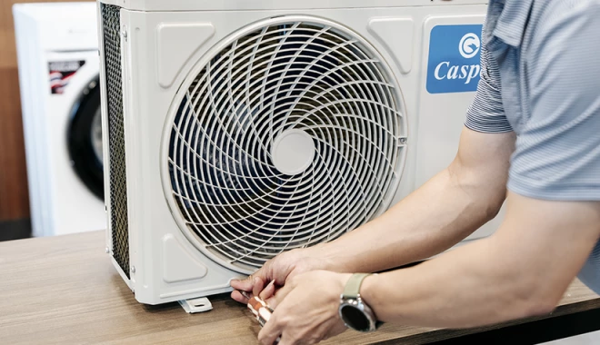 Mổ điều hòa Casper phát hiện máy nén Panasonic nằm bên trong