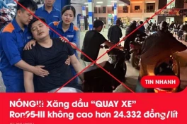 Chế ảnh AI liên quan đến vấn đề xăng dầu nhạy cảm, nhận ngay cái giá phải trả