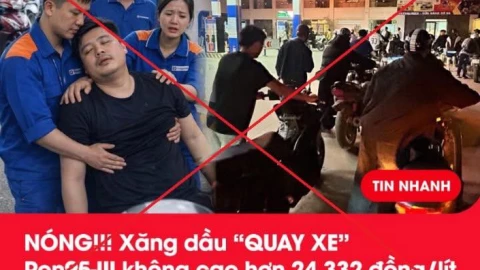 Chế ảnh AI liên quan đến vấn đề xăng dầu nhạy cảm, nhận ngay cái giá phải trả