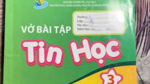 Từ sự cố sách bài tập tin học lớp 3 cần xem lại việc đưa link website vào nội dung trong sách giáo khoa