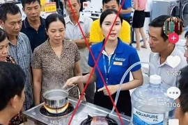 Lừa đảo bán 'bếp gas chạy bằng hơi nước': MỘT SẢN PHẨM KHÔNG CÓ THẬT