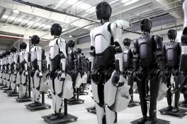 Hai ngôi sao đưa ngành robot hình người Trung Quốc tăng 94% trong năm 2025