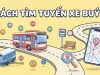 3 cách tìm tuyến xe buýt trong nốt nhạc trên điện thoại