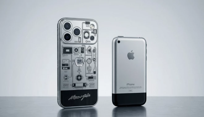 Caviar ra mắt "iPhone 2007": Tích hợp bo mạch iPhone 2G kỷ niệm 50 năm Apple