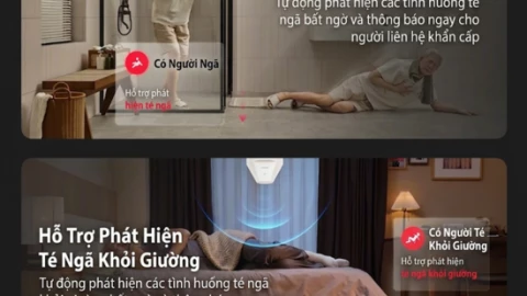 Huawei ra mắt công nghệ phát hiện người cao tuổi té ngã và kích hoạt báo động trong 3 giây