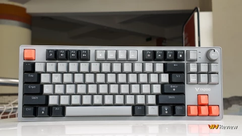 Đánh giá Rapoo V501-87: Bàn phím cơ giá mềm mà các gaming cafe nên để ý tới