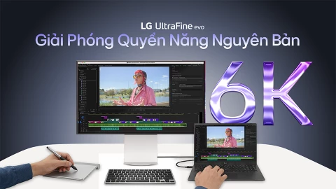 LG vừa mở bán màn hình 6K giá 66,5 triệu đồng ở Việt Nam