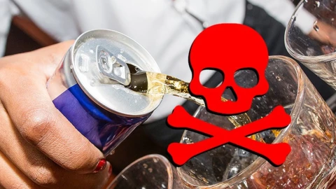 Lại có thêm lý do không nên pha trộn rượu và nước tăng lực