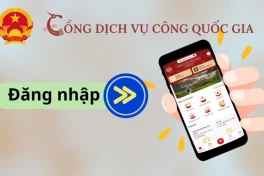 Cách đăng nhập cổng dịch vụ công quốc gia bằng VNeID