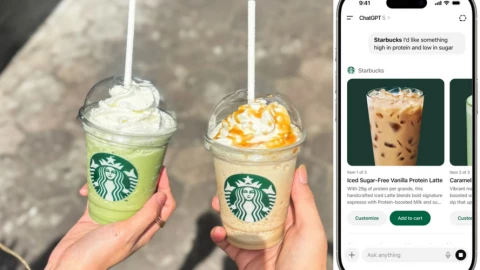 Starbucks thử nghiệm ứng dụng trên ChatGPT, tùy biến công thức đồ uống theo sở thích của khách