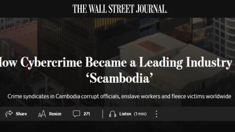 Danh tiếng Campuchia giờ gắn với lừa đảo "Scambodia", gột bao giờ mới hết?