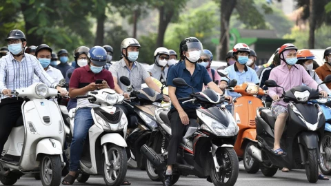 Hà Nội lắp camera tự động nhận diện xe đạt chuẩn ra vào vùng phát thải thấp