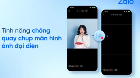 Zalo thêm tính năng chặn chụp màn hình ảnh đại diện người dùng