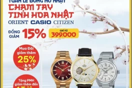 Smartwatch tầm trung hay đồng hồ Nhật: Đâu là khoản đầu tư đáng tiền nhất trong "Tuần Lễ Vàng" TGDĐ?