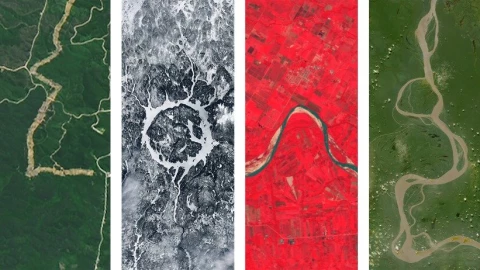 Viết tên mình bằng hình chụp từ vũ trụ với NASA