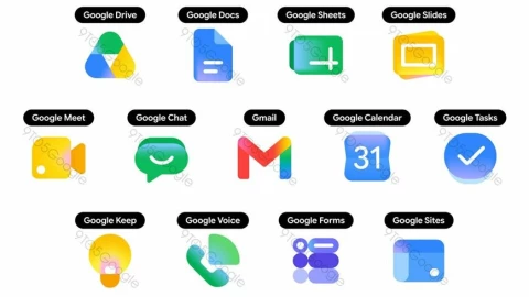 Google công bố biểu tượng mới lần thứ "N" cho các ứng dụng Google Workspace