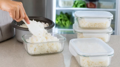 Cảnh báo nguy cơ ngộ độc từ trào lưu "nấu cơm một lần ăn cả tuần"