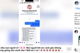 Nhắn tin đặt bàn buffet qua Facebook, nhiều người bất ngờ mất tiền vì fanpage giả mạo