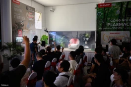 Sharp thử nghiệm thực tế hiệu suất của máy lọc không khí Purefit mini cùng cộng đồng KHCN Tinh tế