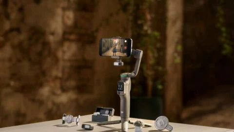 DJI Osmo Mobile 8P ra mắt: Nâng cấp ActiveTrack 8.0, remote tháo rời