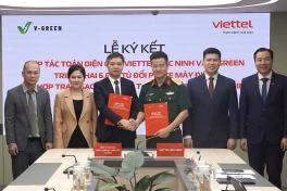 Viettel lắp 6.000 tủ đổi pin xe máy điện ở Bắc Ninh