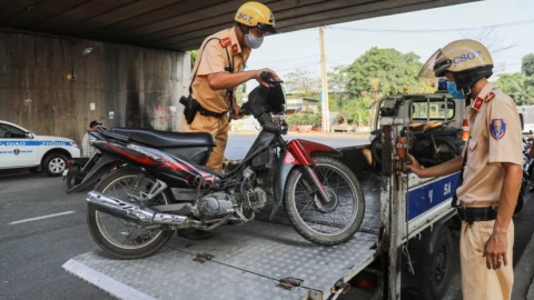 Đề xuất bỏ tịch thu, tạm giữ xe với 4 lỗi vi phạm giao thông