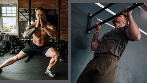 Không cần phòng gym, người đàn ông này vẫn xây cơ bắp theo kiểu quân đội