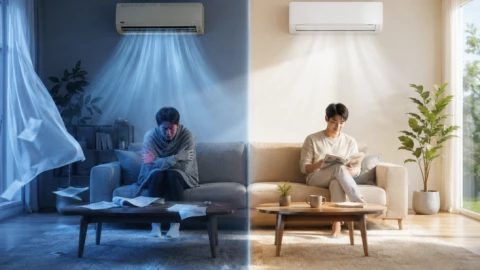 Tại sao điều hòa cũ thường cho cảm giác "mát sâu" hơn máy mới?